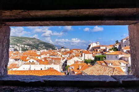 Old town of Dubrovnik, Croatia.の写真素材