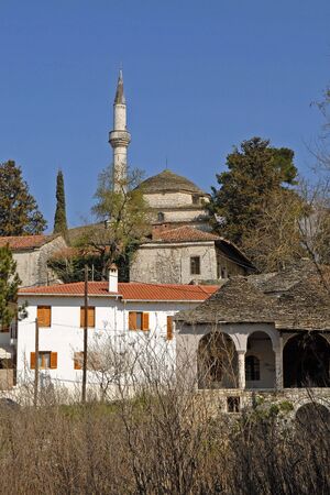 turkish mosque of Ioaniana and its sorroundsの写真素材