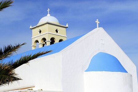 traditiional orhtodox church of Plataniasの写真素材
