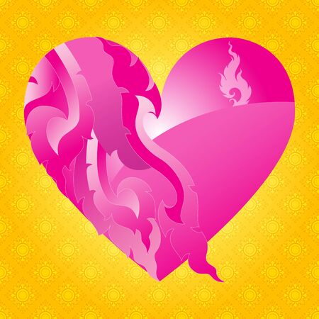 Heart-linethai-loveの写真素材