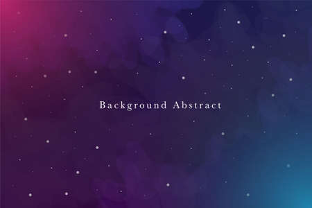 illustration vector abstract galaxy background shining stars, magic color galaxy, endless universe and starry night.のイラスト素材