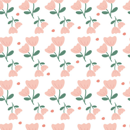 seamless floral pattern. background of small flowers. Small flowers scattered over a 
background. vector for printing on surfaces.cloth, wallpaper, postcard, greeting cards, weddinのイラスト素材