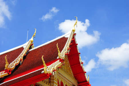 Temple roof