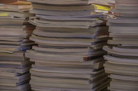 Book shelfの写真素材