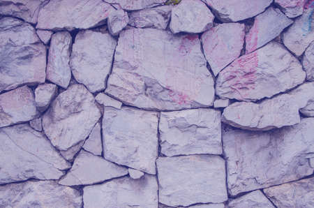 Stone wallの写真素材