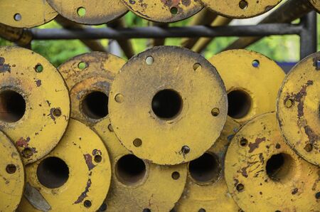 Circle of poleの写真素材