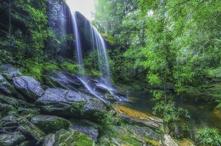 Waterfall  of national parkの写真素材