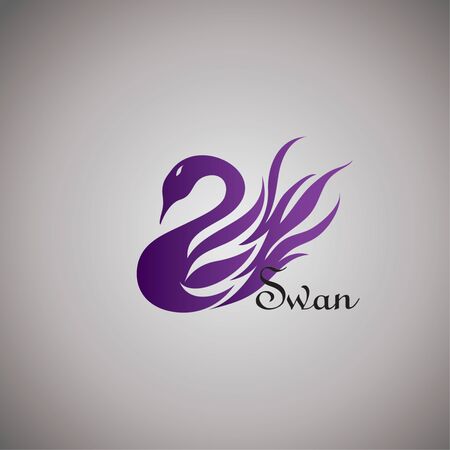 swans logoのイラスト素材