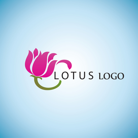 lotus ideas design vector illustrationのイラスト素材