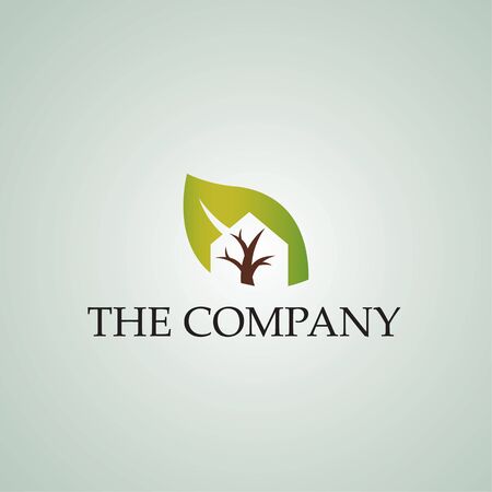 leaf ideas design vector illustration on backgroundのイラスト素材