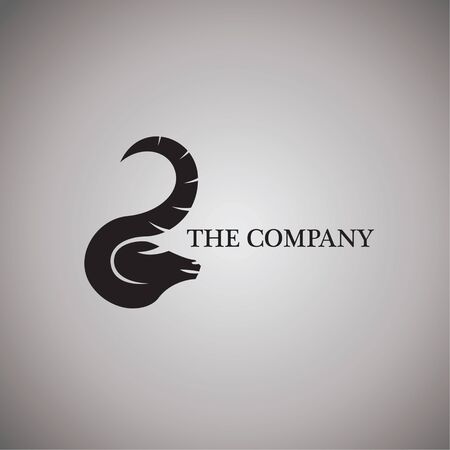 ram  ideas design vector illustration on backgroundのイラスト素材