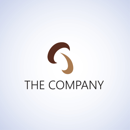 mushroom  ideas design vector illustration on backgroundのイラスト素材