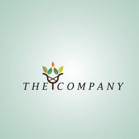 tree  on backgroundのイラスト素材