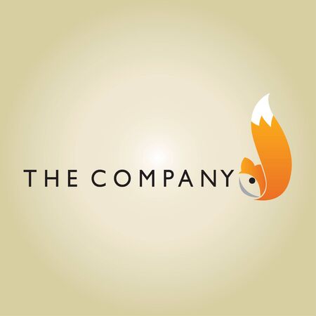 fox  ideas design vector illustration on backgroundのイラスト素材