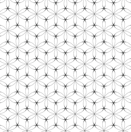 Pattern vector line graphic collection on white Backgroundのイラスト素材