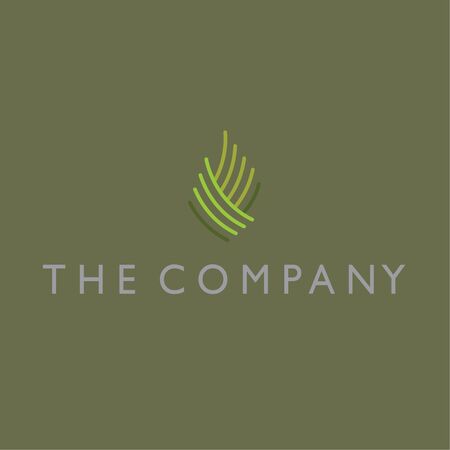 Leaf ideas design vector illustration on backgroundのイラスト素材