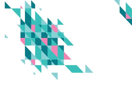 abstract vector Color graphic collection on white Background