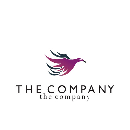 Hawk ideas design vector illustration on white backgroundのイラスト素材