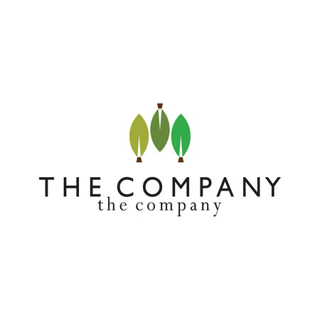 leaf logo  ideas design vector illustration graphic on backgroundのイラスト素材