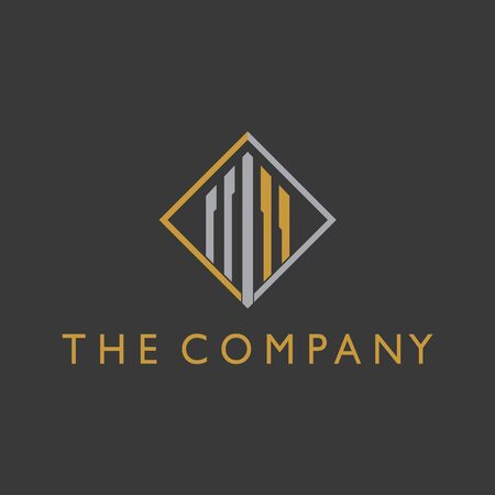 building logo ideas design vector illustration on backgroundのイラスト素材