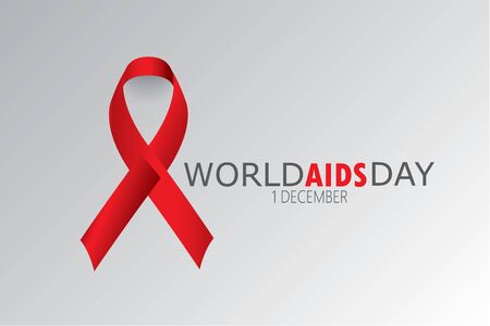 World Aids Day concept Aids Awareness,  Vector illustration
