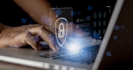 Online cyberspace internet cyberspace law rules rights regulation security lock protection against...
