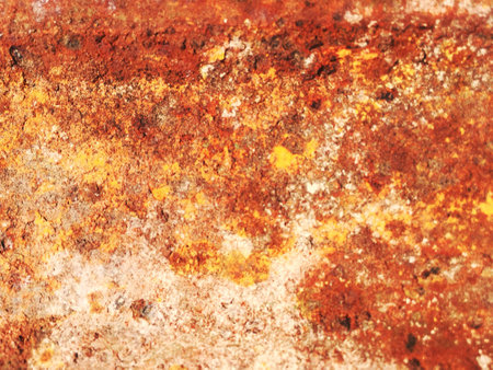 Rust on zinc sheetの素材