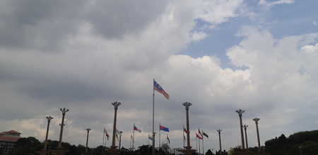 flag of malaysia stateのeditorial素材