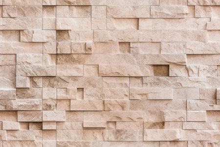 Modern stone wall texture background for interior exterior decoration and industrial construction concept design.の素材
