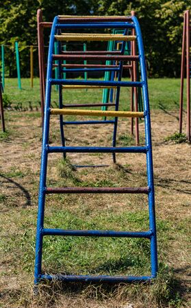 Ladder in the open air playground.Ladder in the open air playgroundの写真素材