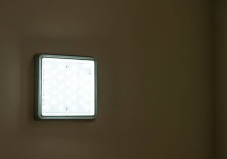 Wall mounted LED diode lamp.Wall mounted LED diode lampの写真素材