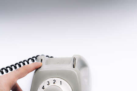 Hang up on the phoneの写真素材