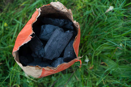 Campfire coals are in the bag