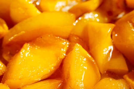 Making jam, from quince fruitsの写真素材