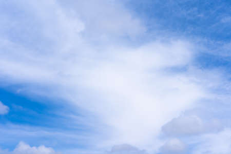 Clouds in the blue skyの写真素材