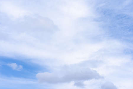 Clouds in the blue skyの写真素材