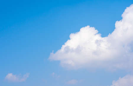 Clouds in the blue skyの写真素材