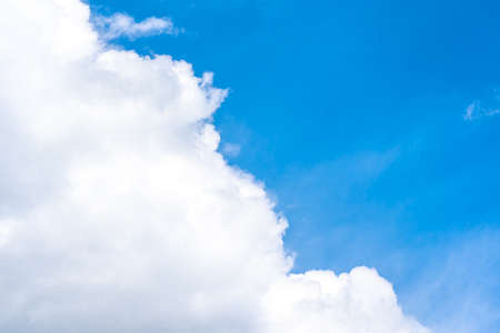 Clouds in the blue skyの写真素材