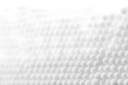Cotton swabs for ear cleaningの写真素材