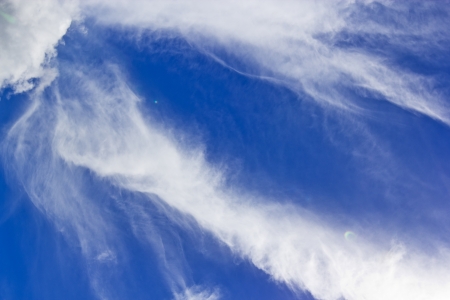 On the day when the sun is scorching hot and turbulence cloud