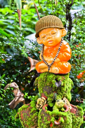 Terra cotta in characteristic of Thai traditional dollの写真素材