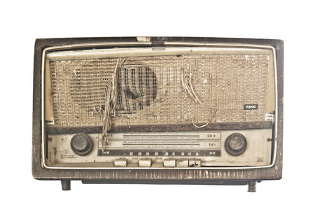 Very old radioの写真素材