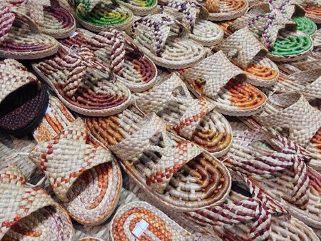 Basket slipperの素材