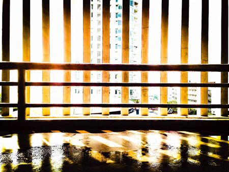Abstract Balcony