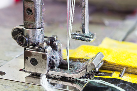 Close-up sewing machine, household industry
