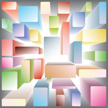 3d colorのイラスト素材