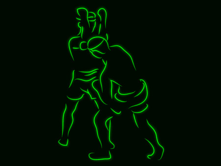Thai boxingのイラスト素材