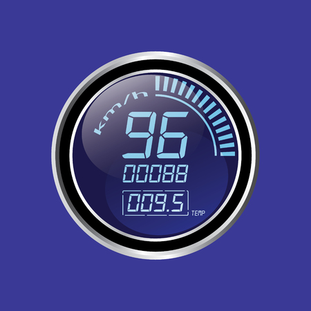 Speed thermometerのイラスト素材
