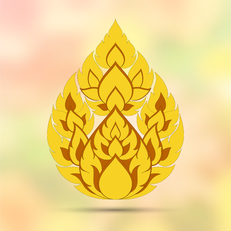 Line thai artのイラスト素材