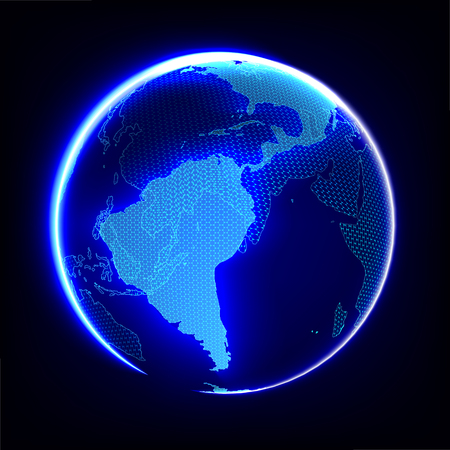 Global warming abstract vectorのイラスト素材